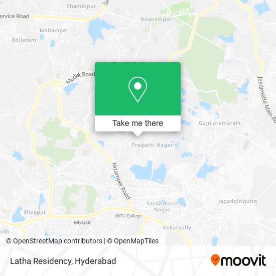 Latha Residency map