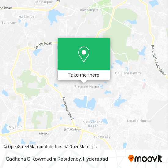 Sadhana S Kowmudhi Residency map