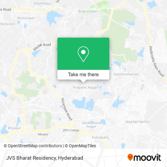 JVS Bharat Residency map
