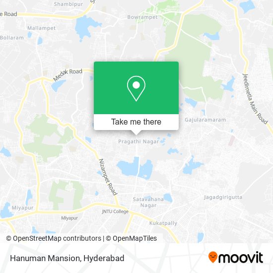 Hanuman Mansion map