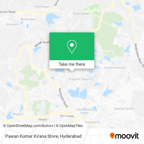 Pawan Kumar Kirana Store map