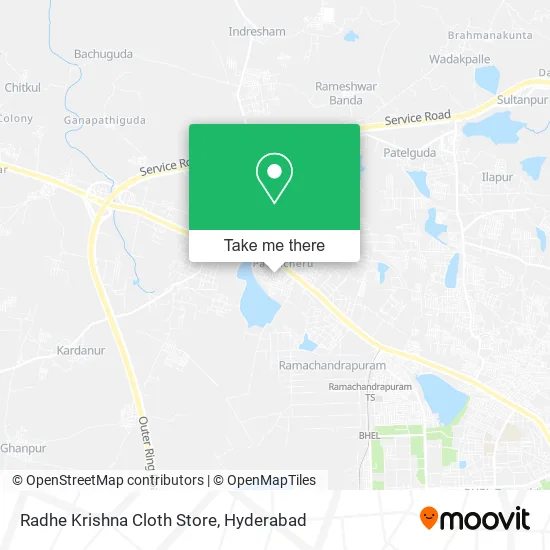 Radhe Krishna Cloth Store map