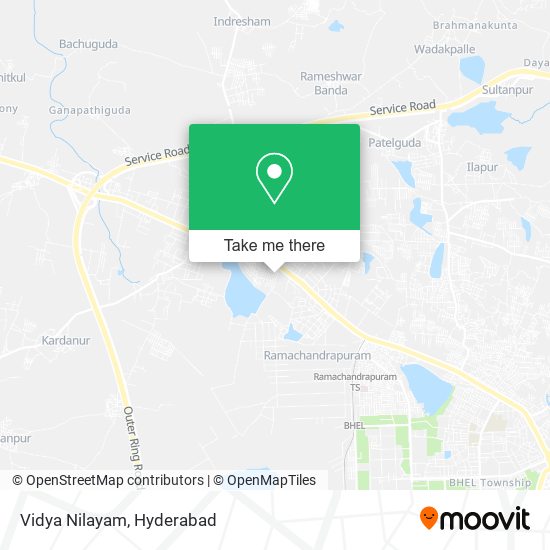 Vidya Nilayam map