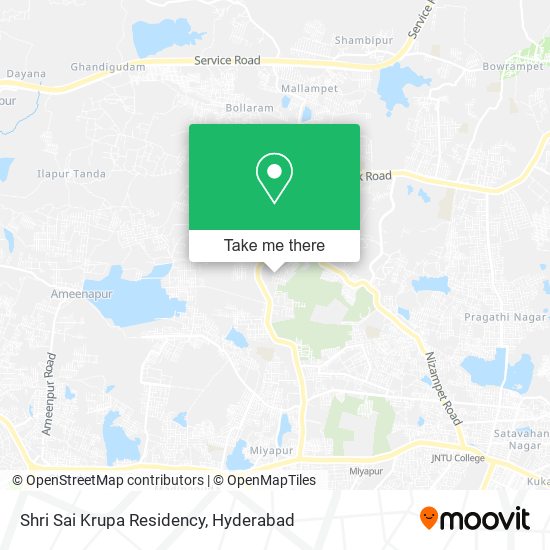 Shri Sai Krupa Residency map