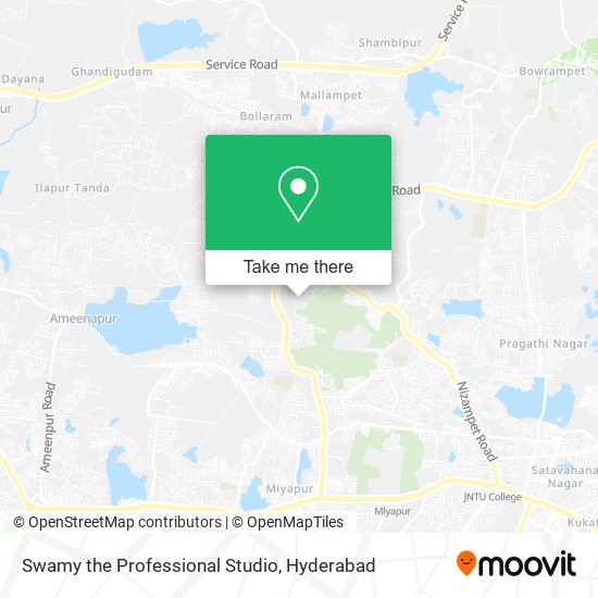 Swamy the Professional Studio map