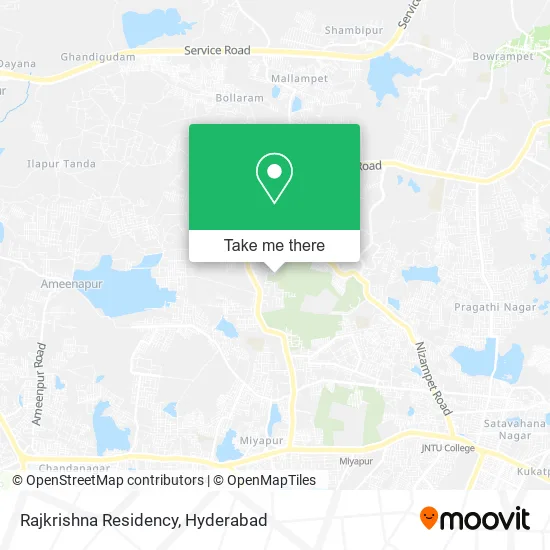 Rajkrishna Residency map
