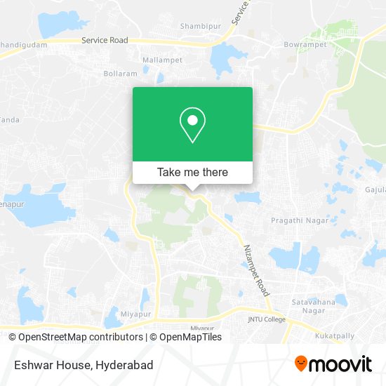 Eshwar House map