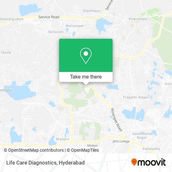 Life Care Diagnostics map