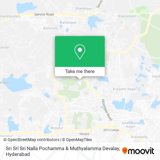 Sri Sri Sri Nalla Pochamma & Muthyalamma Devalay map