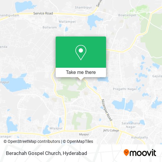 Berachah Gospel Church map