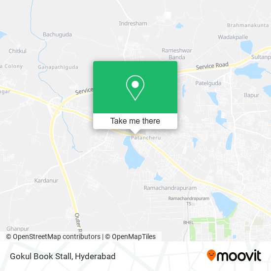 Gokul Book Stall map