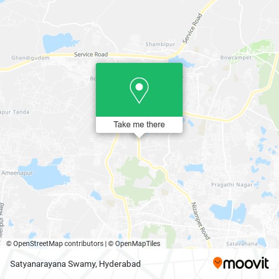 Satyanarayana Swamy map