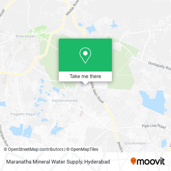 Maranatha Mineral Water Supply map