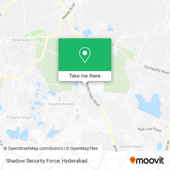 Shadow Security Force map