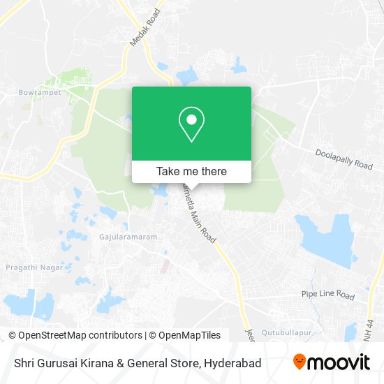 Shri Gurusai Kirana & General Store map