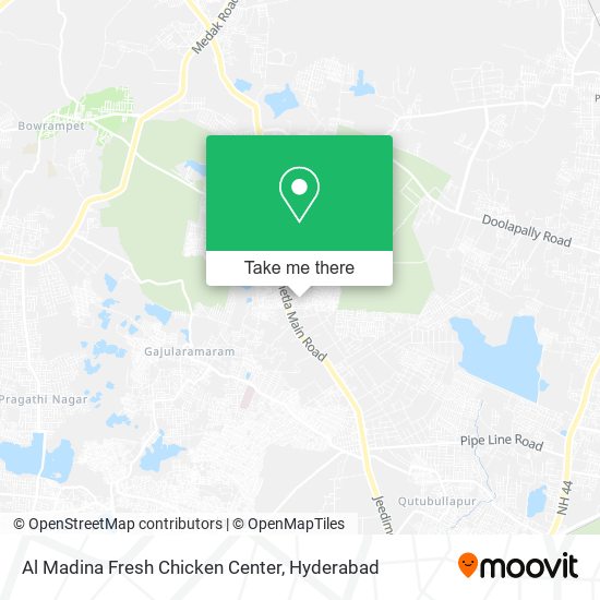 Al Madina Fresh Chicken Center map