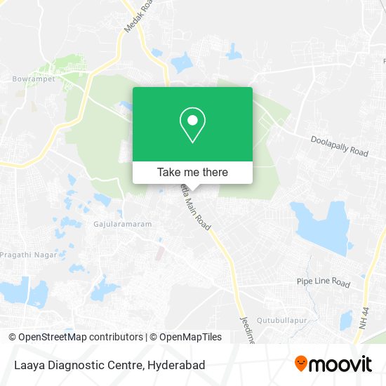 Laaya Diagnostic Centre map