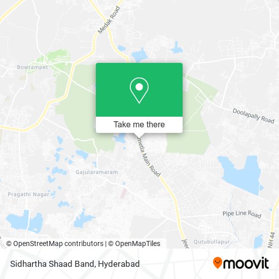 Sidhartha Shaad Band map