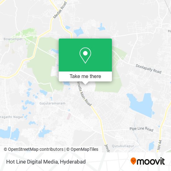 Hot Line Digital Media map