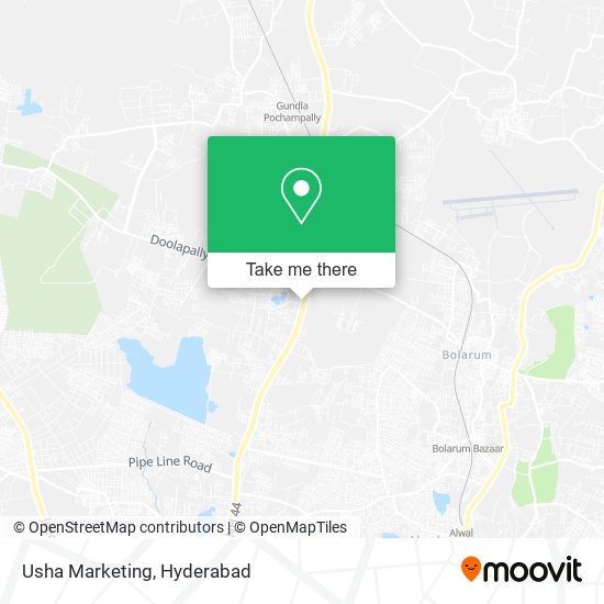 Usha Marketing map