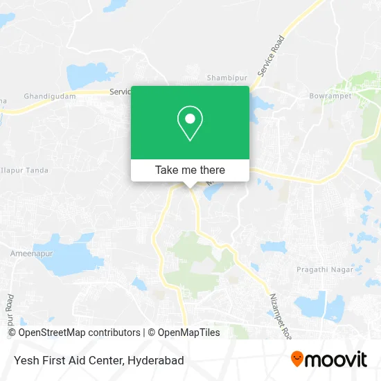 Yesh First Aid Center map