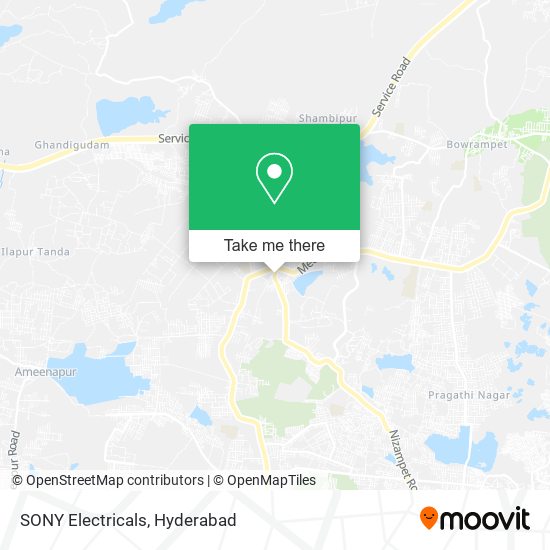 SONY Electricals map