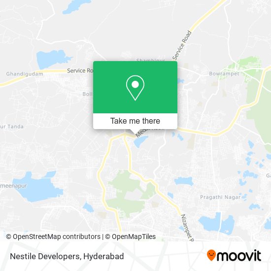 Nestile Developers map