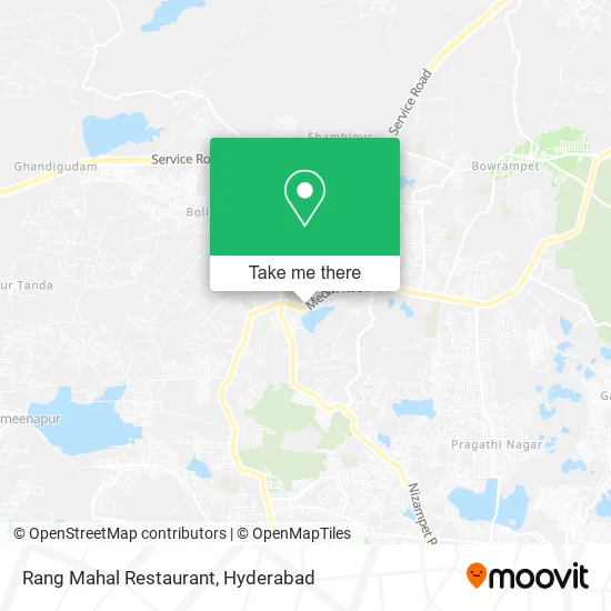 Rang Mahal Restaurant map