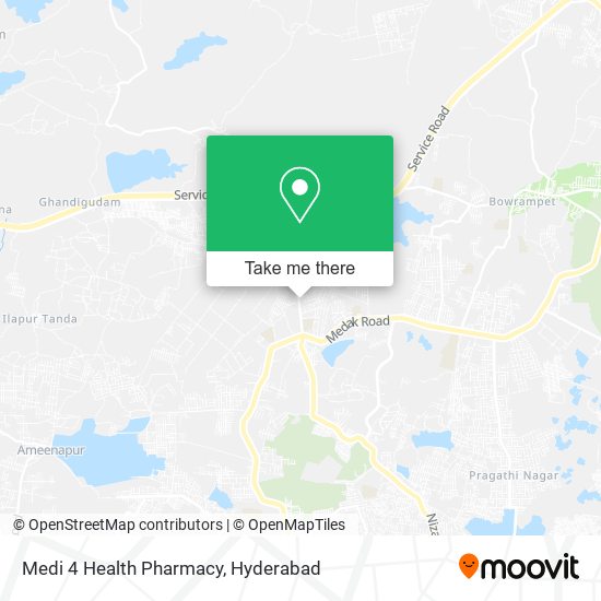 Medi 4 Health Pharmacy map