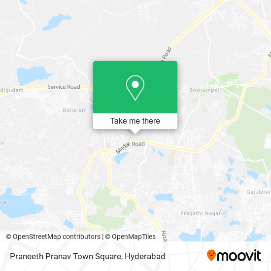 Praneeth Pranav Town Square map