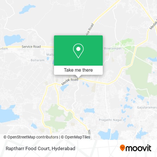 Raptharr Food Court map