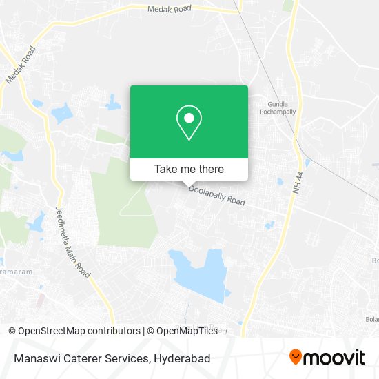 Manaswi Caterer Services map