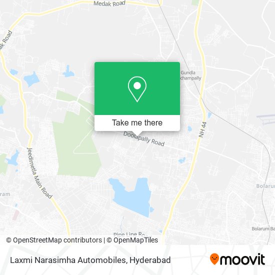 Laxmi Narasimha Automobiles map