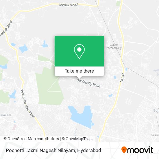 Pochetti Laxmi Nagesh Nilayam map