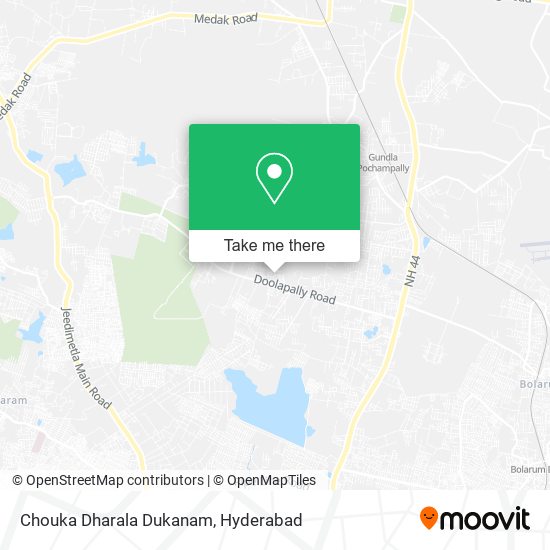 Chouka Dharala Dukanam map
