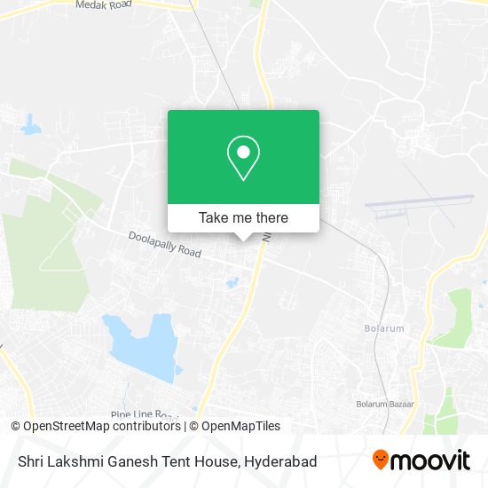 Shri Lakshmi Ganesh Tent House map