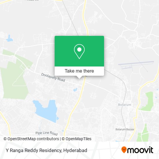 Y Ranga Reddy Residency map