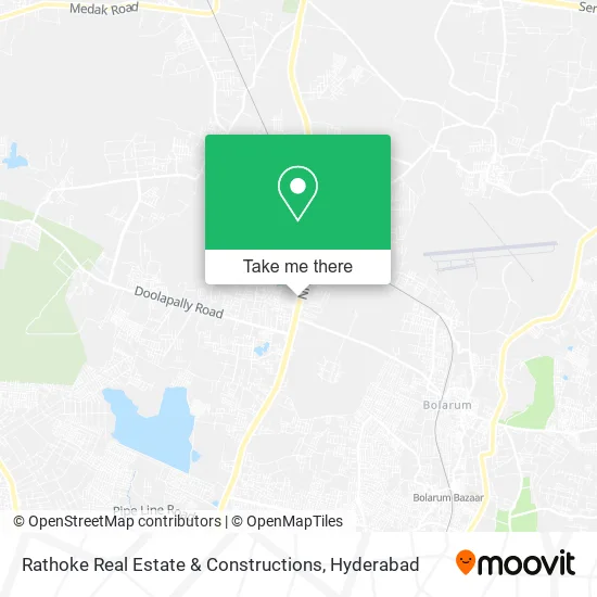 Rathoke Real Estate & Constructions map