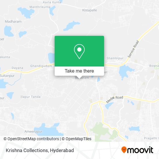 Krishna Collections map