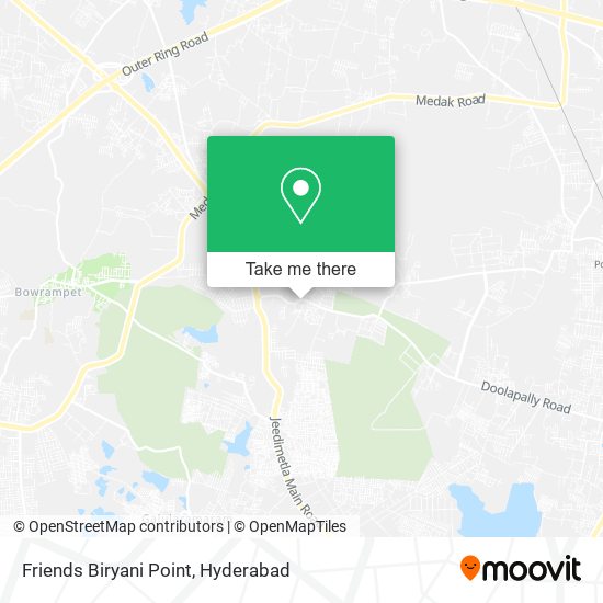 Friends Biryani Point map