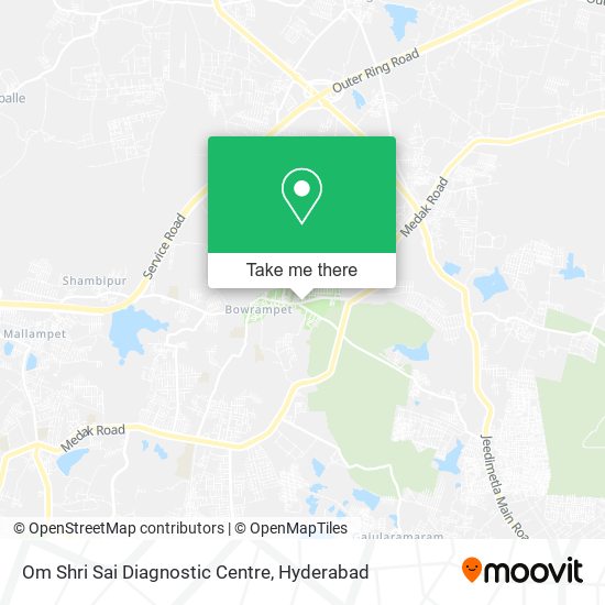 Om Shri Sai Diagnostic Centre map