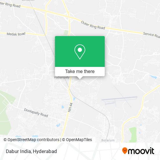 Dabur India map