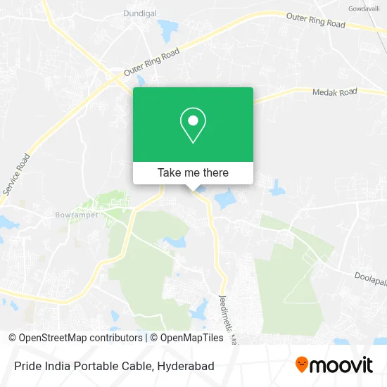 Pride India Portable Cable map
