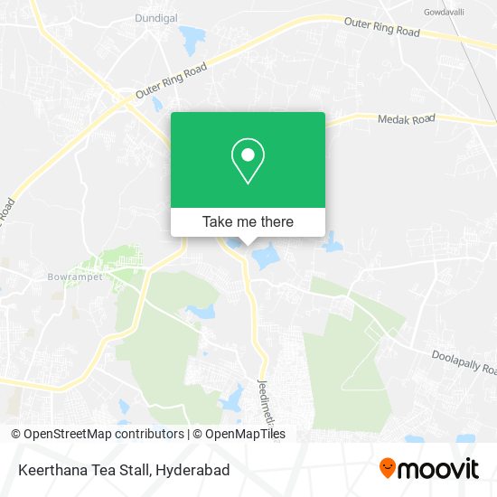 Keerthana Tea Stall map