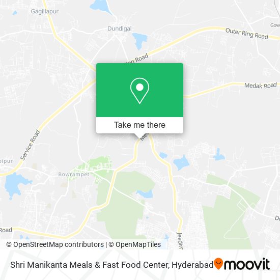 Shri Manikanta Meals & Fast Food Center map