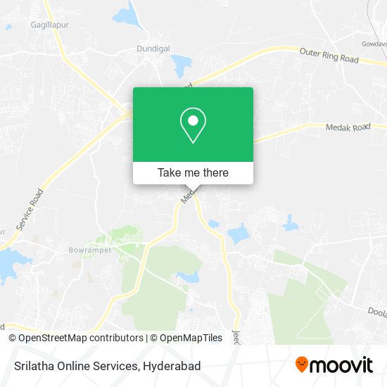 Srilatha Online Services map