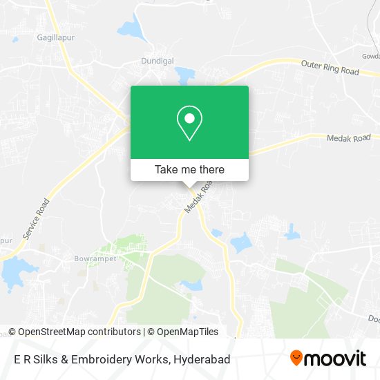 E R Silks & Embroidery Works map