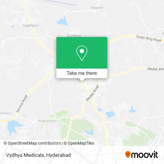 Vydhya Medicals map