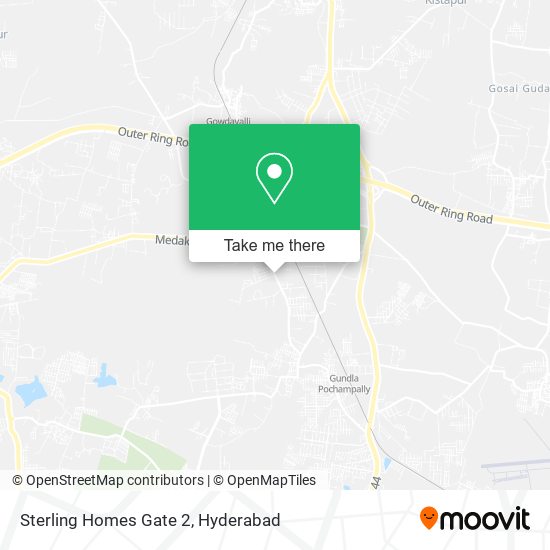 Sterling Homes Gate 2 map