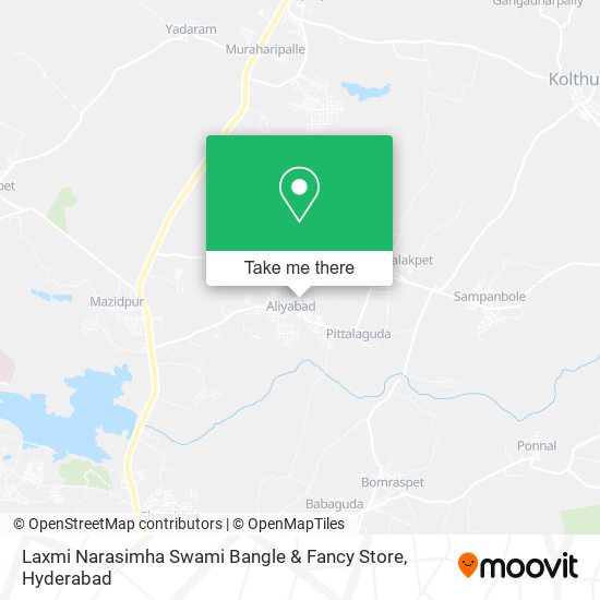 Laxmi Narasimha Swami Bangle & Fancy Store map